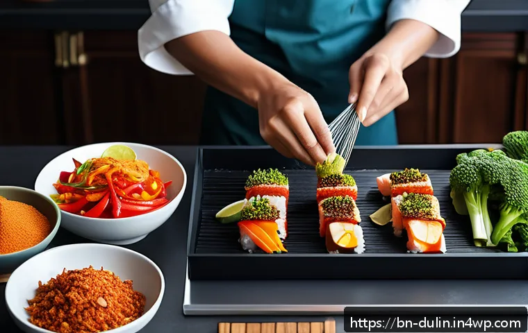 다문화 요리의 예술적 표현 관련 이미지 1